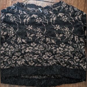 FREE PEOPLE/ OVERSIZED XS/ ZIPPER SIDES